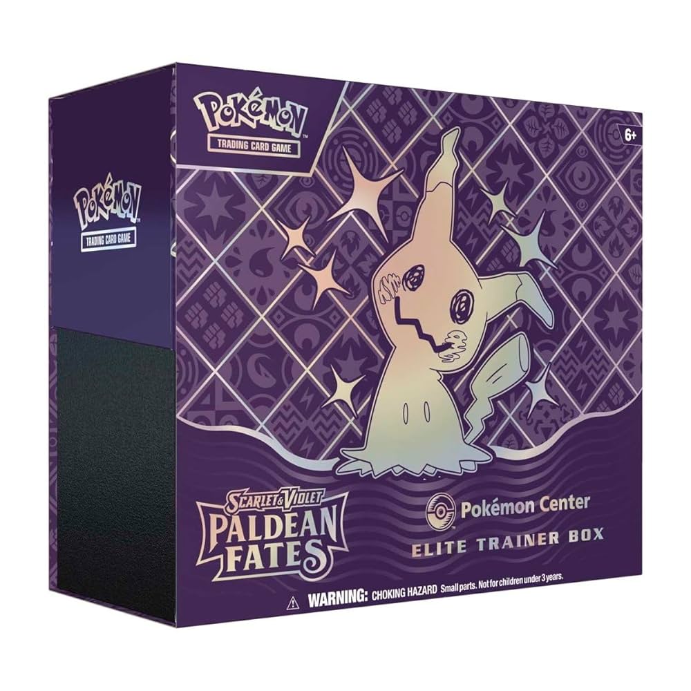ETB ポケモンセンター限定　ミミッキュ　PALDEAN FATES 未開封 Pokemon TCG: Scarlet & Violet - Paldean Fates Pokemon Center